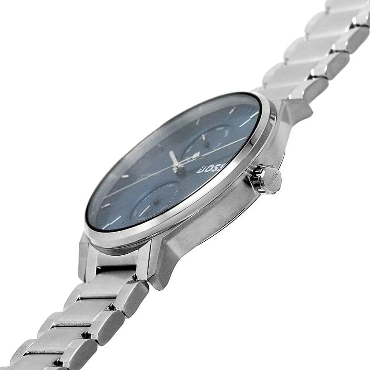 Hugo Boss Tyler stainless steel bracelet with BOSS engraved clasp
