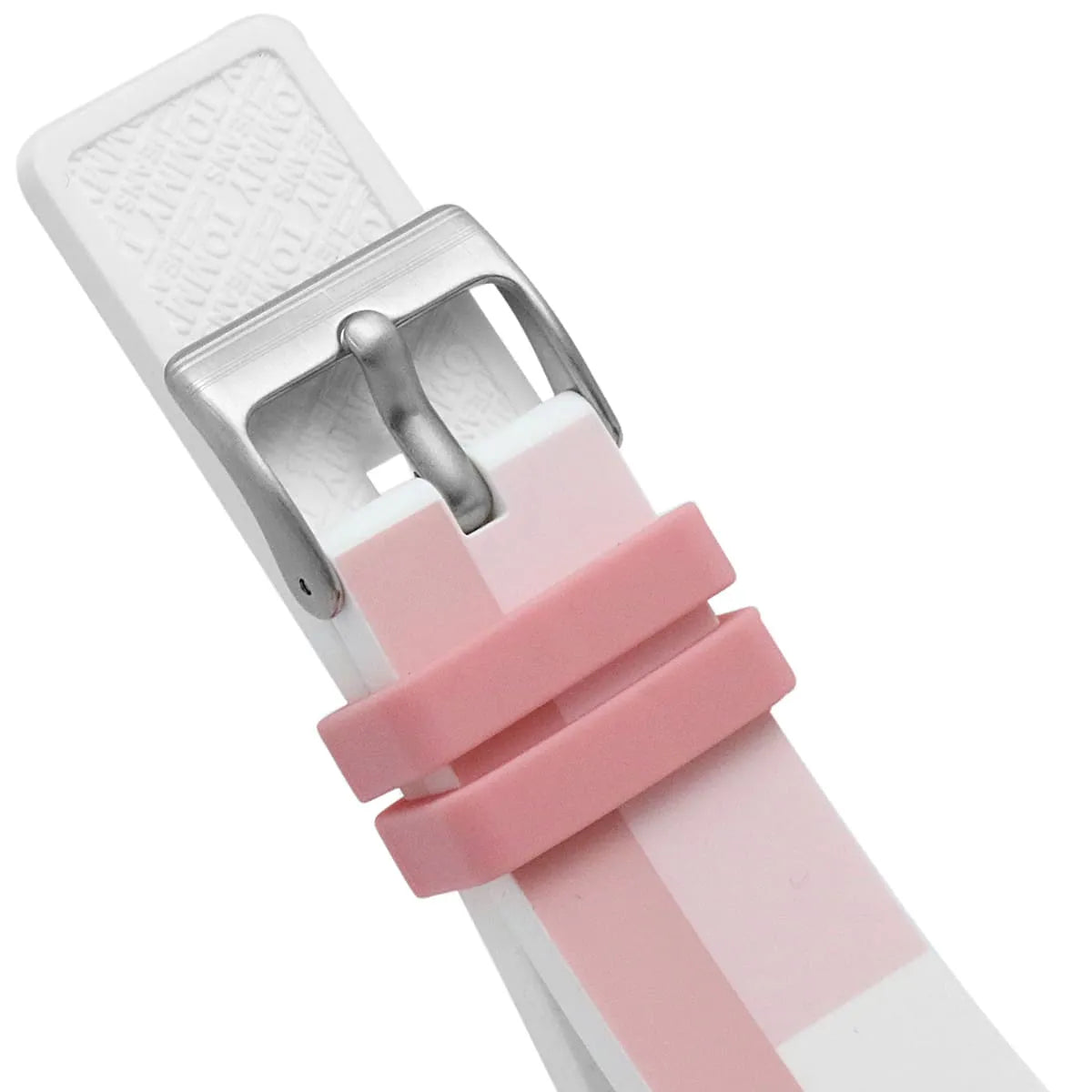 Tommy Hilfiger Jeans watch buckle and strap attachment detail