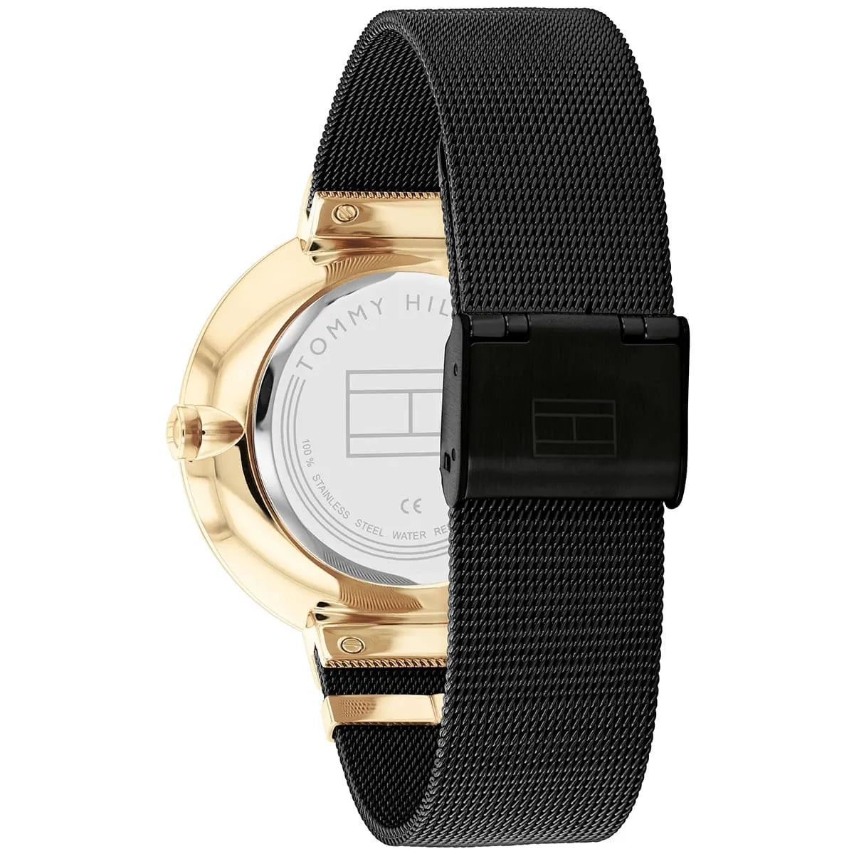 Tommy Hilfiger Black Steel Mesh Women's Watch - 1782540 1782540 - Image 5