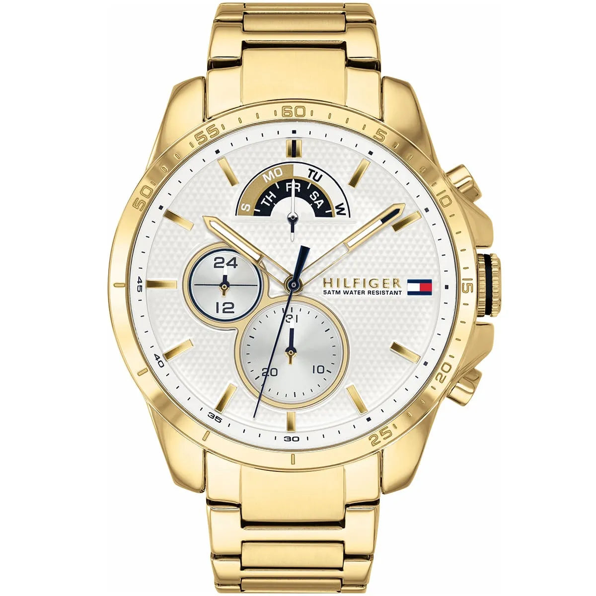 Tommy Hilfiger Iconic Gold Multifunction Men's Watch 1791538