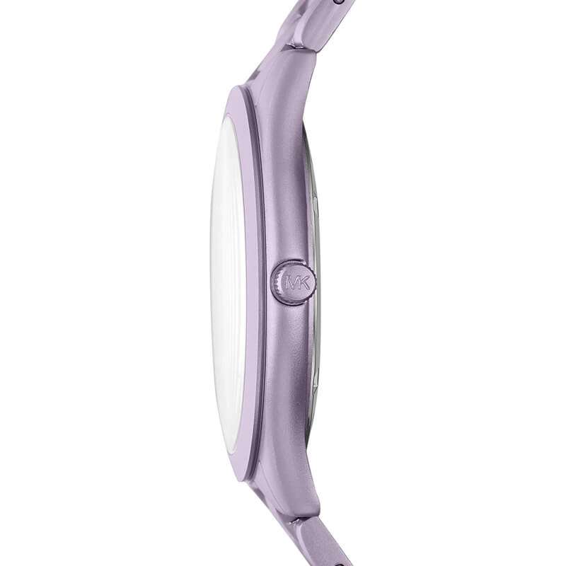 Michael Kors Oversized Slim Runway Lilac-Tone Aluminum Women's Watch - MK4540