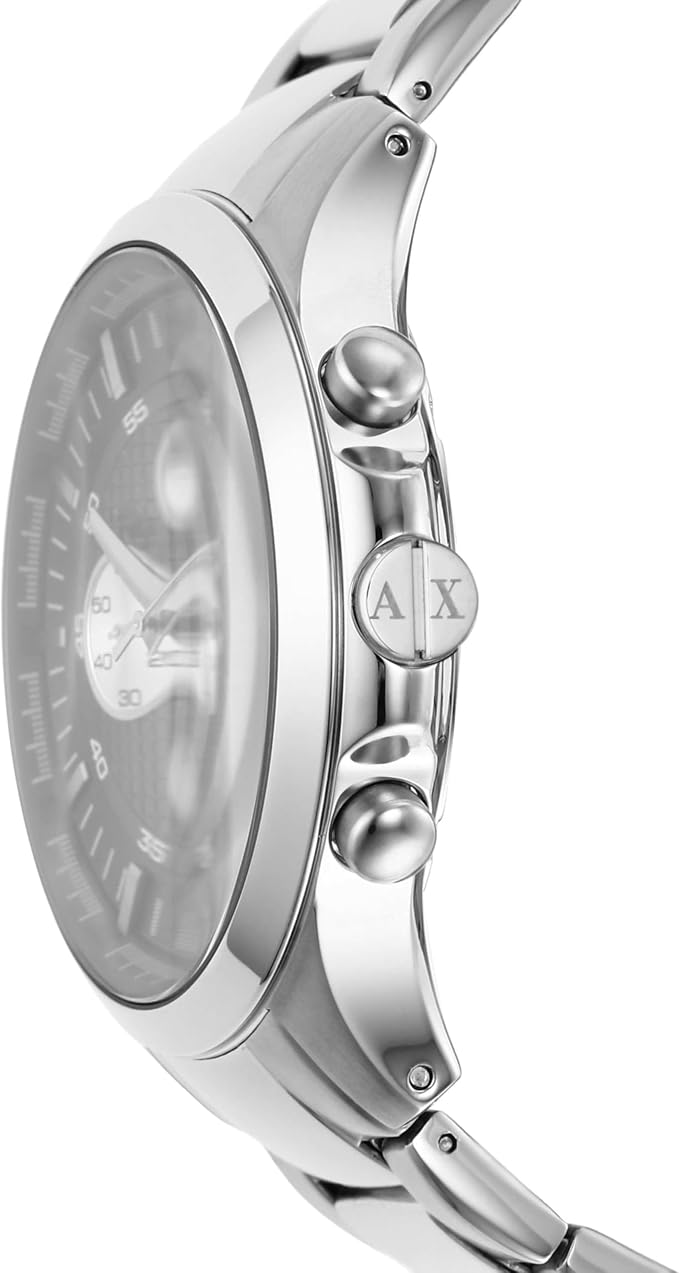 Armani Exchange Hampton Chronograph Black Dial Men's Watch - AX2152