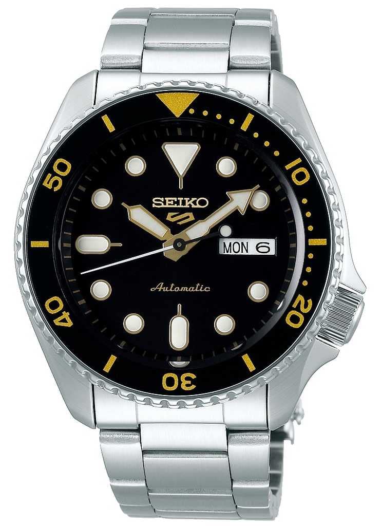 Seiko 5 sports Automatic Black Dial Watch SRPD57K1