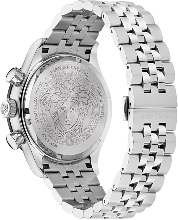 Versace Hellenyium Chronograph Quartz Black Dial Men's Watch VE2U00322