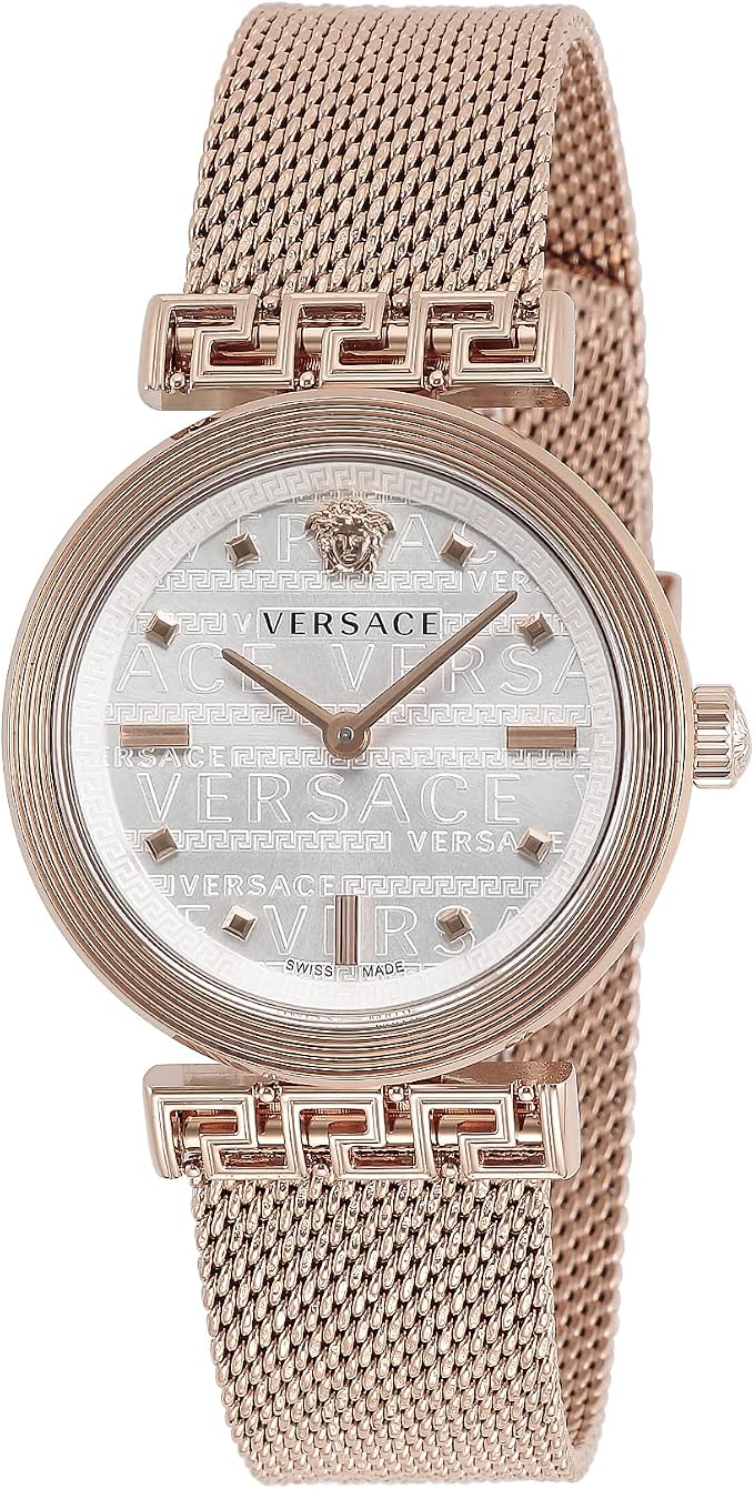Versace Meander Quartz White Dial Ladies Watch VELW00620