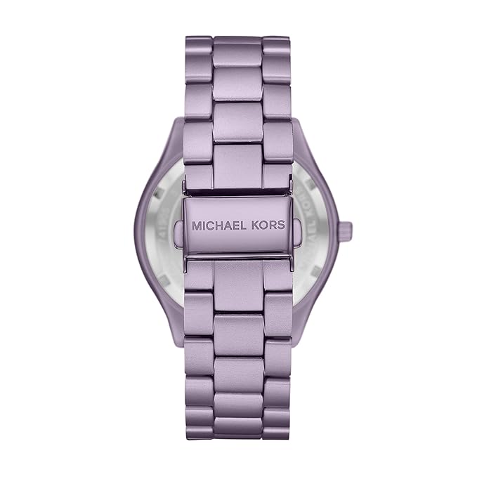 Michael Kors Oversized Slim Runway Lilac-Tone Aluminum Women's Watch - MK4540