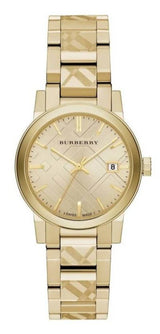 Burberry The City Gold Tone Women's Watch BU9234