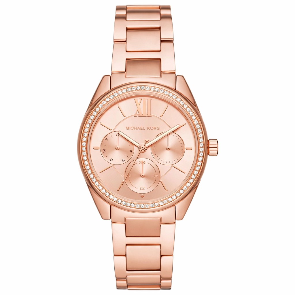 Michael Kors Janelle Rose-Gold Women's Watch - MK7091