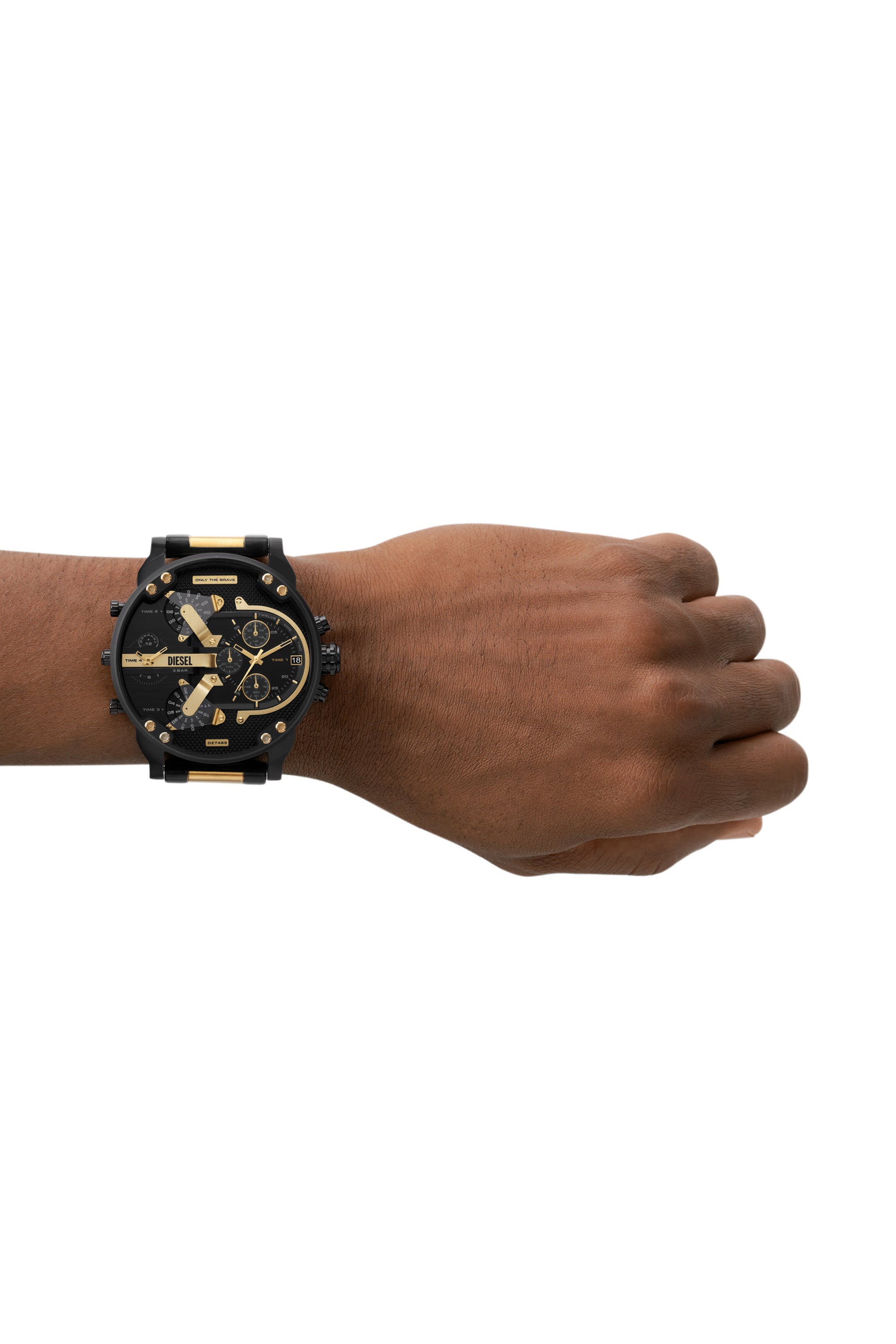 DIESEL Mr. Daddy 2.0 Chronograph Multifunction Two-Tone Stainless Steel Watch - DZ7465