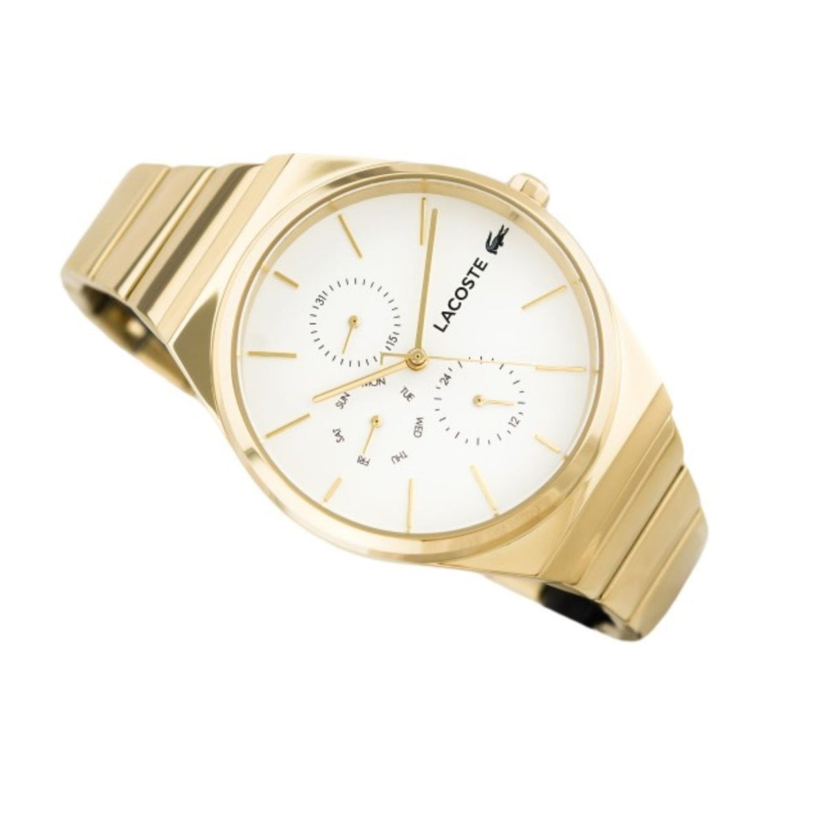 Lacoste Stainless Steel White Quartz Men's Watch - 2001037