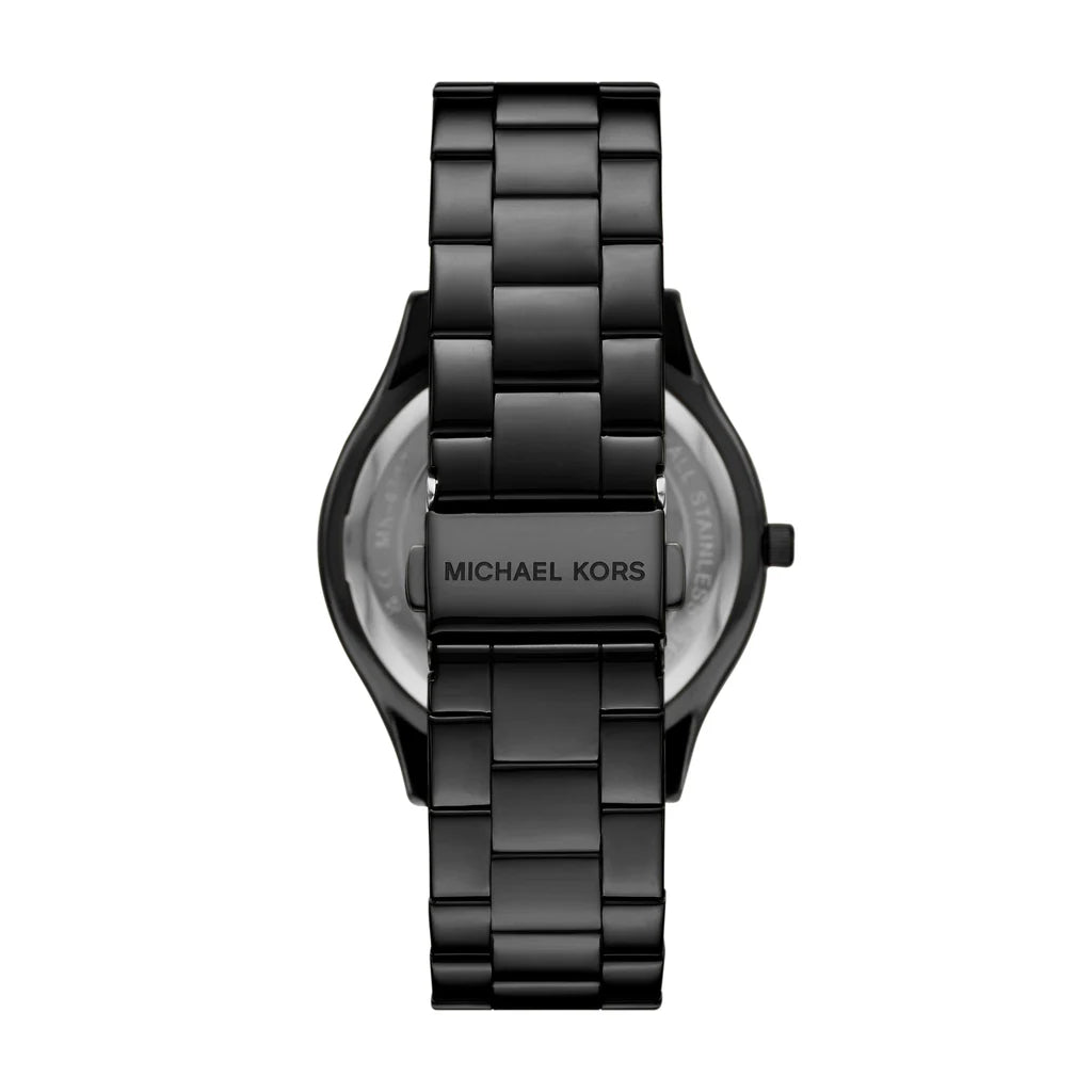 Michael Kors Oversized Slim Runway Black-Tone Watch MK4734