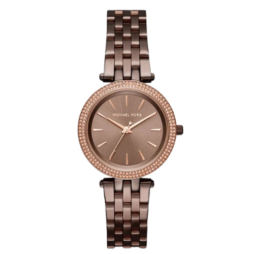 Michael Kors Darci Mini Darci Chocolate Brown Women's Watch - MK3553