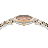 Versace Reve Rose Gold Dial Two-Tone Swiss Movement Women's Watch - VE8B00424