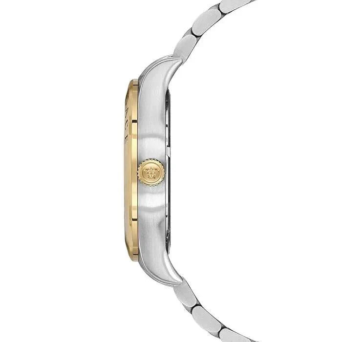 Versace Hellenyium Two-Tone Swiss Movement Date Watch - VEVK01121