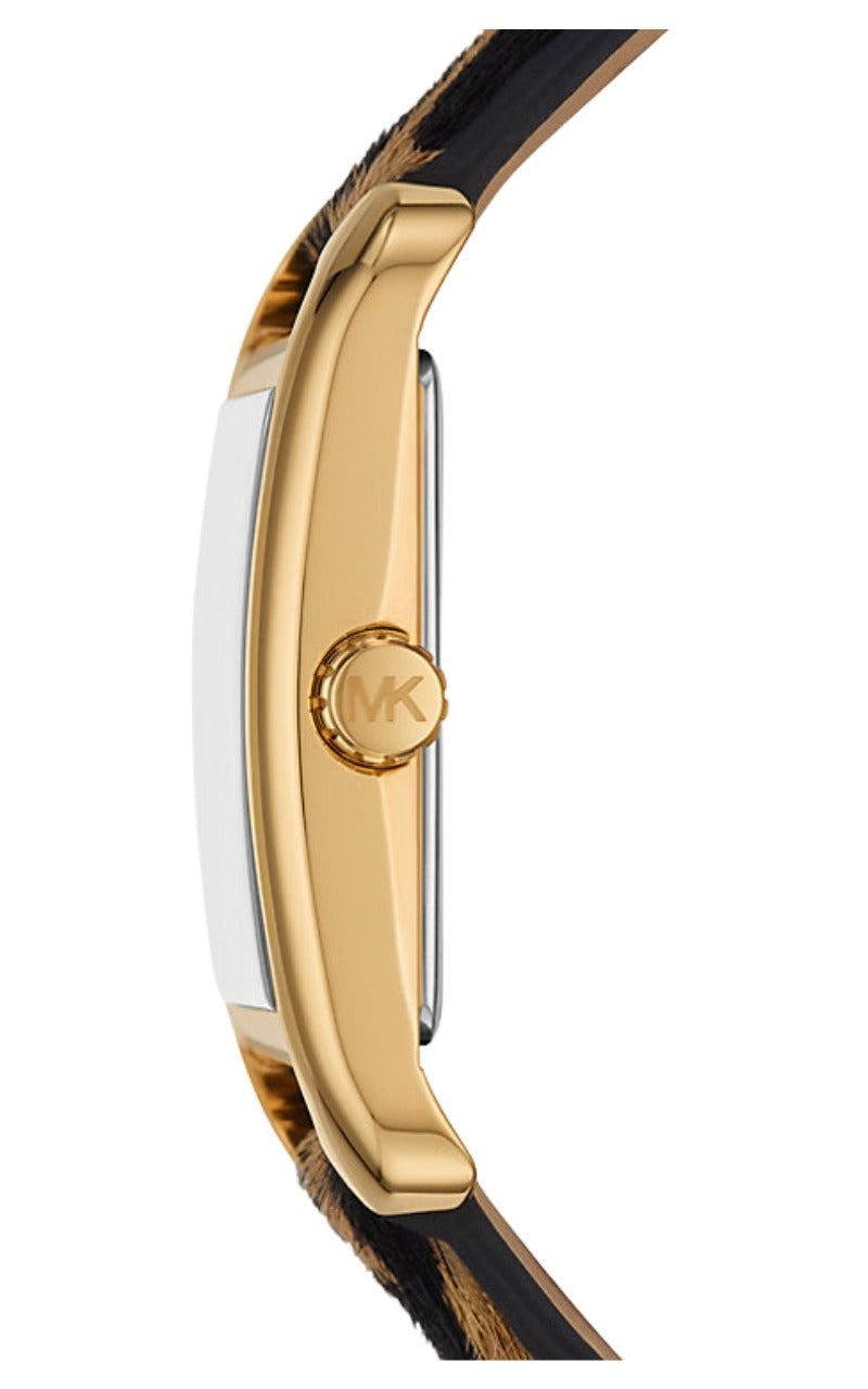 Michael Kors Monroe Gold Leather Watch MKO1115 MKO1115 - Image 2
