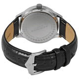 Akribos Champagne Dial Black Leather Men's Watch AK637SSW - The Watches Men & Co #3