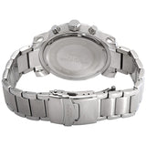 Akribos Grandiose Chronograph Silver Dial Stainless Steel Men's Watch AK622SS - The Watches Men & Co #3