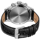 Akribos Ultimate Chronograph Stainless Steel Men's Watch AK575BK - The Watches Men & Co #3