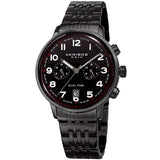 Akribos XXIV Black Dial Dual Time Men's Watch AK942BK - The Watches Men & Co