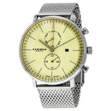 Akribos XXIV Cream Dial Stainless Steel Men's Watch AK685SS - The Watches Men & Co
