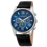 Akribos XXIV Enterprise Quartz Blue Dial Men's Watch P50151 - The Watches Men & Co