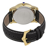 Akribos XXIV Essential Black Dial Men's Leather Watch AK913YG - The Watches Men & Co #3