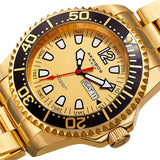 Akribos XXIV Extremis Quartz Gold Dial Men's Watch P50172 - The Watches Men & Co #2