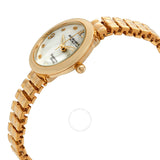 Akribos XXIV Mother of Pearl Dial Yellow Gold-tone Ladies Watch AK765YG - The Watches Men & Co #2