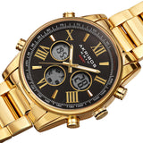 Akribos XXIV Quartz Black Dial Men's Smart Watch AK1095YGBK - The Watches Men & Co #2