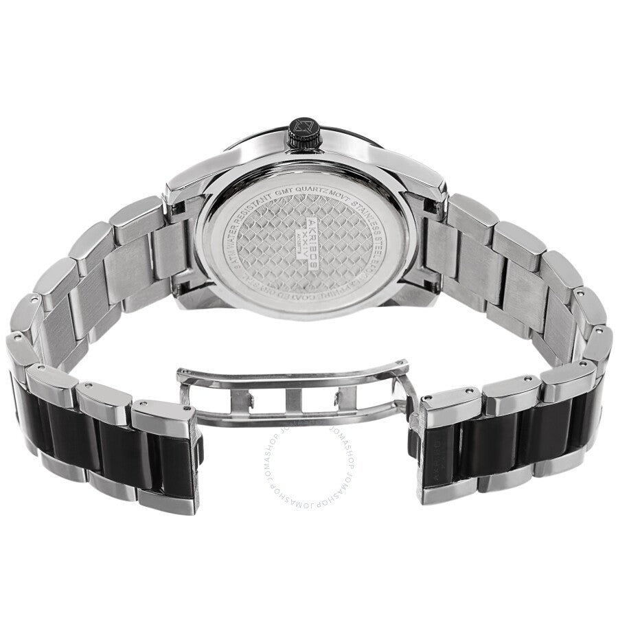 Akribos XXIV Quartz Black Dial Men's Watch AK1055TTB - The Watches Men & Co #4