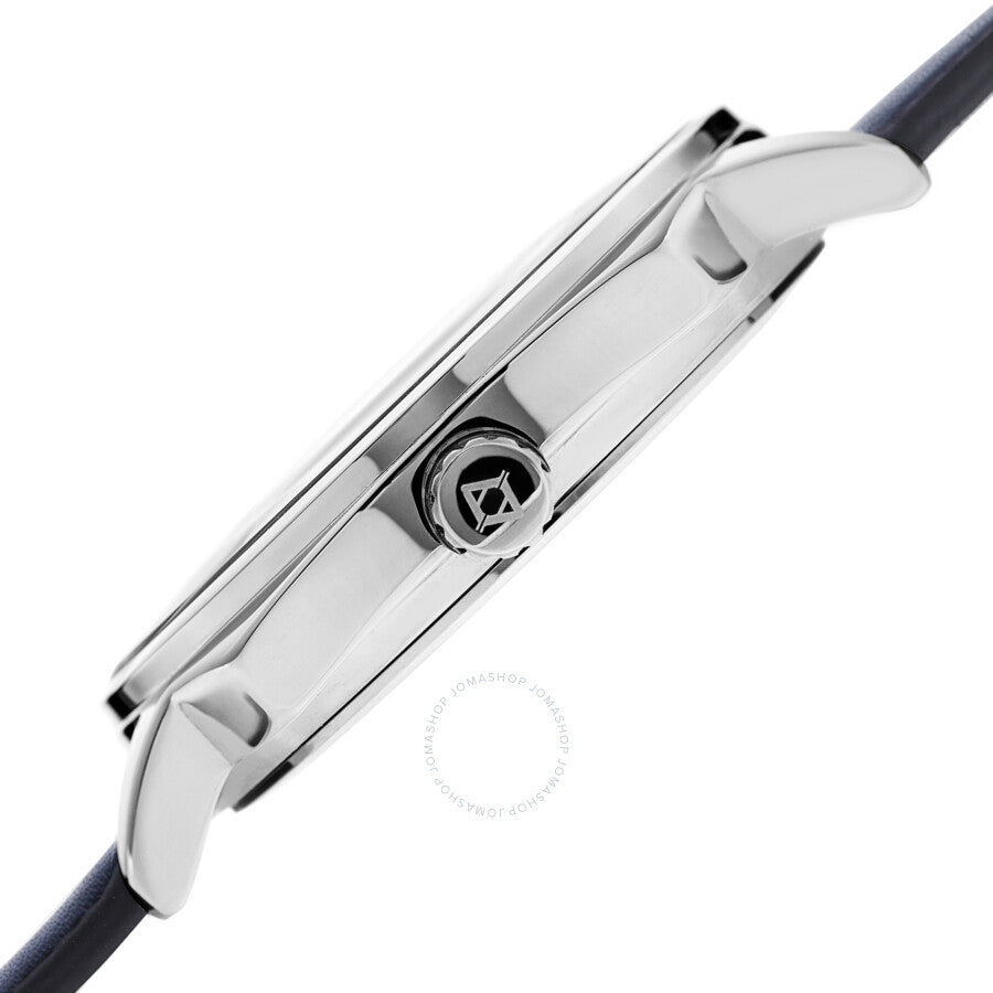 Akribos XXIV Quartz Blue Dial Blue Leather Men's Watch AK1022BU - The Watches Men & Co #3