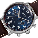 Akribos XXIV Quartz Blue Dial Men's Watch AK1023SSBU - The Watches Men & Co #2