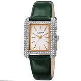 Akribos XXIV Quartz Crystal White Dial Ladies Watch AK1068GN - The Watches Men & Co