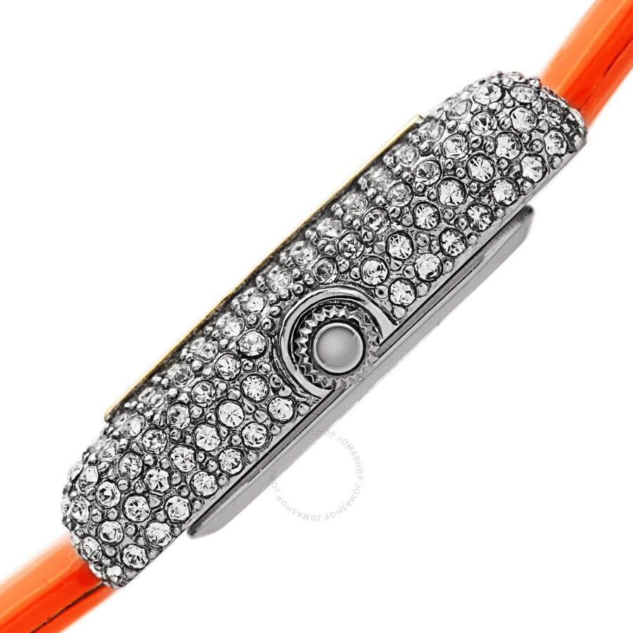 Akribos XXIV Quartz Crystal White Dial Ladies Watch AK1068OR - The Watches Men & Co #3