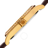Akribos XXIV Quartz Diamond Brown Dial Ladies Watch AK1011BR - The Watches Men & Co #3