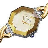 Akribos XXIV Quartz Diamond Gold Dial Ladies Watch AK1086TTG - The Watches Men & Co #2