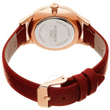 Akribos XXIV Quartz Diamond Red Dial Ladies Watch AK1047RD - The Watches Men & Co #4