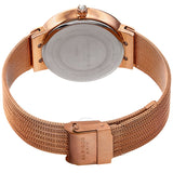 Akribos XXIV Quartz Diamond White Dial Ladies Watch AK1009RG - The Watches Men & Co #4