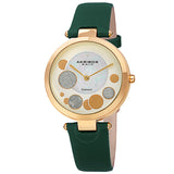 Akribos XXIV Quartz Diamond White Dial Ladies Watch AK1069GN - The Watches Men & Co