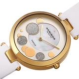 Akribos XXIV Quartz Diamond White Dial Ladies Watch AK1069WT - The Watches Men & Co #2