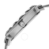 Akribos XXIV Quartz Diamond White Mother of Pearl Dial Ladies Watch AK1009SS - The Watches Men & Co #3