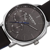Akribos XXIV Quartz Silver Dial Men's Watch AK1022SSBK - The Watches Men & Co #2