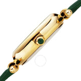Akribos XXIV Quartz White Dial Green Leather Ladies Watch AK1070GN - The Watches Men & Co #3