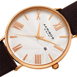 Akribos XXIV Waves White Dial Men's Watch AK1041RGBR - The Watches Men & Co #2