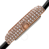 Akribos XXIV White Dial Black Leather Ladies Watch AK1068BK - The Watches Men & Co #3