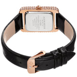 Akribos XXIV White Dial Black Leather Ladies Watch AK1068BK - The Watches Men & Co #4