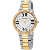 Akribos XXIV White Dial Ladies Watch AK1036TTG - The Watches Men & Co