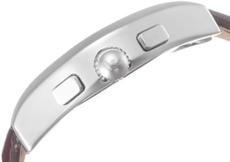 Emporio Armani AR0671 watch side view showing case profile and pushers