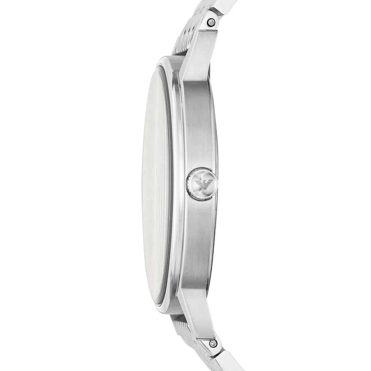 Emporio Armani Kappa AR11152 watch case side view showing profile and crown