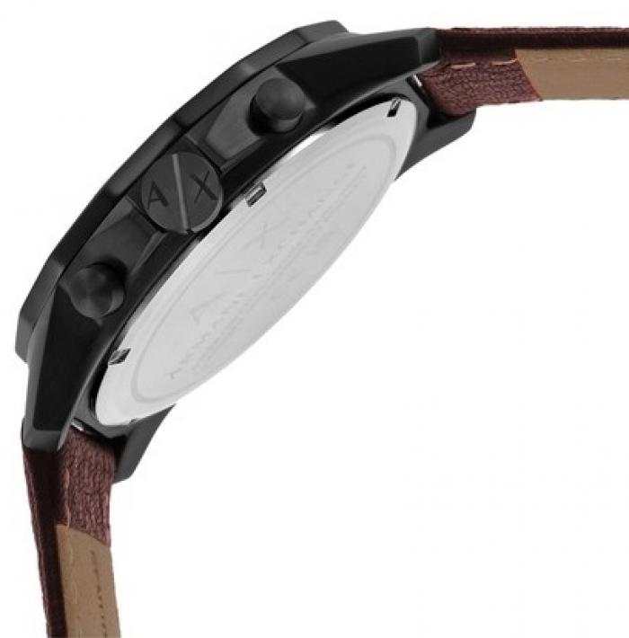 Armani Exchange Chronograph Brown Leather Men’s Watch AX1732 - Watch